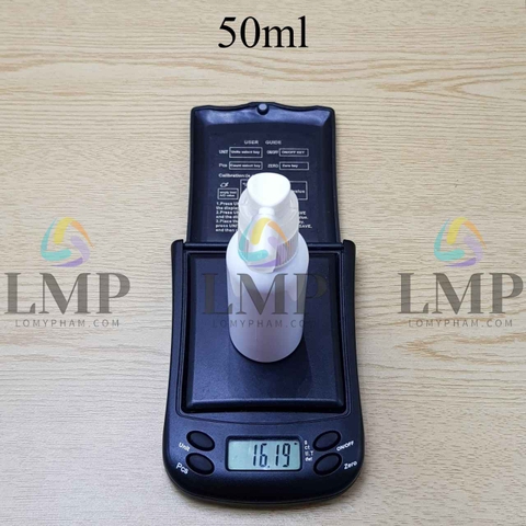 Chai vai tròn đầu xịt mũi 90 độ 50ml