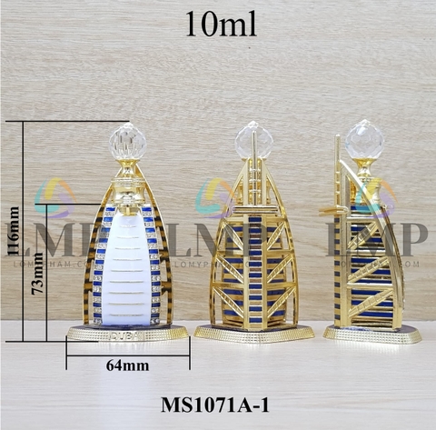 Chai Dubai tháp cao tầng 10ml