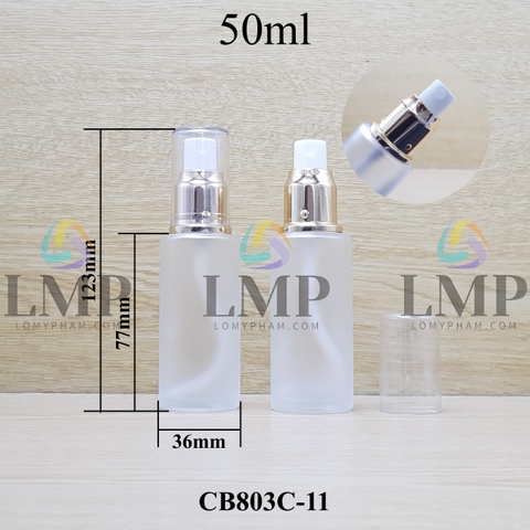 Chai thủy tinh đầu phun sương xi