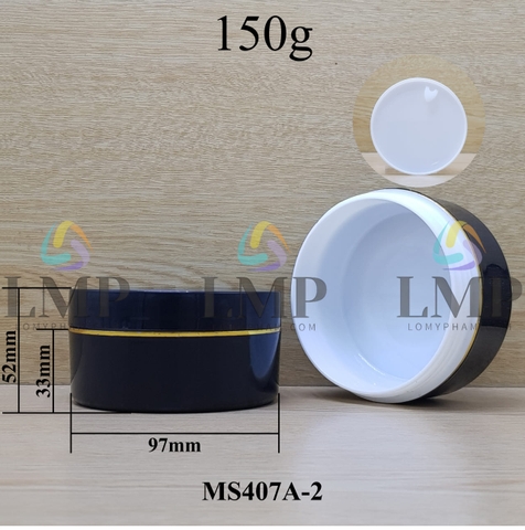 Hũ K viền vàng/bạc