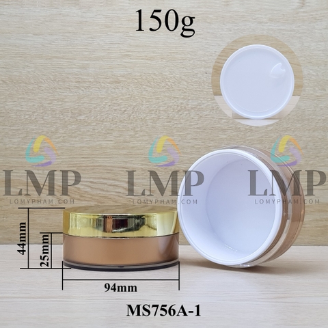 Hũ body nắp xi 150g