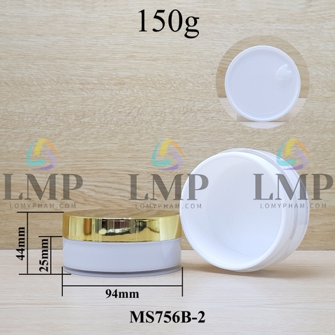 Hũ body nắp xi 150g