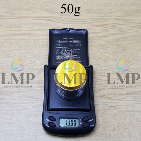 Hũ PET nắp nhôm 50g