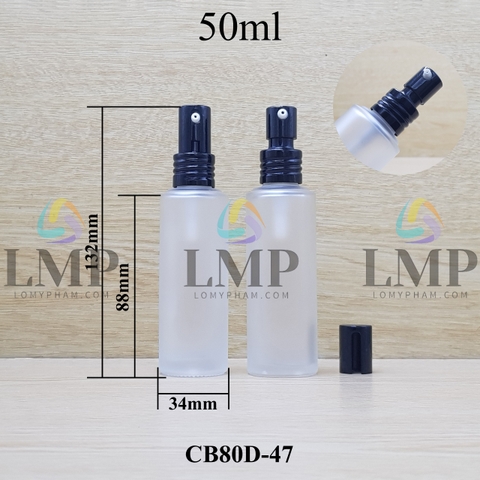 Chai thủy tinh đầu nhôm giọt cao