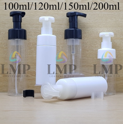 Chai tạo bọt nắp có khóa ( VN )