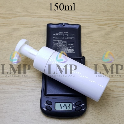 Chai tạo bọt nắp có khóa