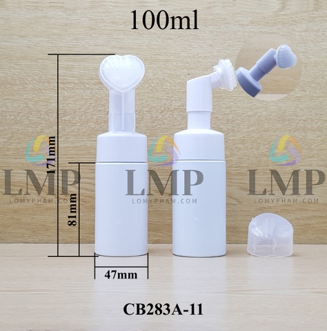 Chai tạo bọt đầu massage tim