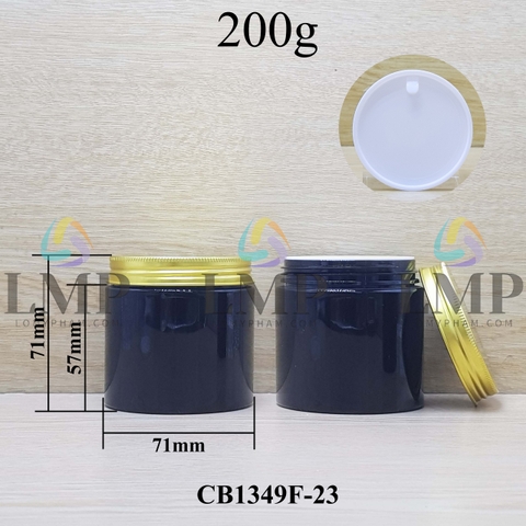 Hũ PET nắp nhôm 200g