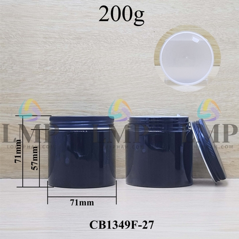 Hũ PET nắp nhôm 200g