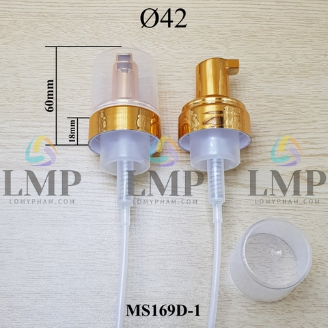 Đầu bơm tạo bọt xi Ø42