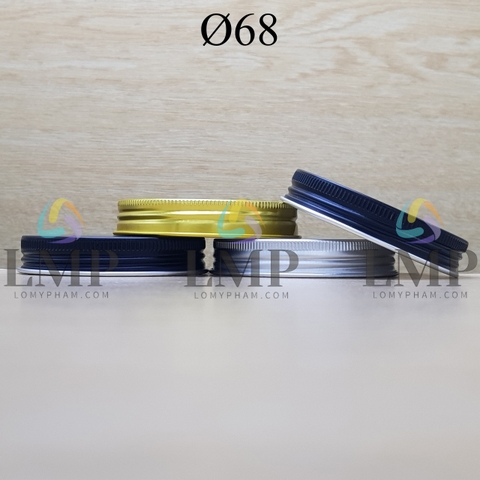 Nắp nhôm cuốn Ø68