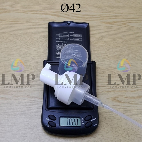 Đầu bơm tạo bọt Ø42