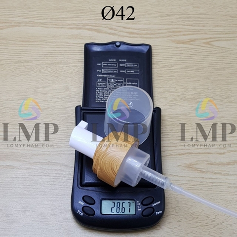 Đầu bơm tạo bọt vân gỗ Ø42