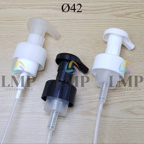 Đầu bơm tạo bọt có khóa Ø42