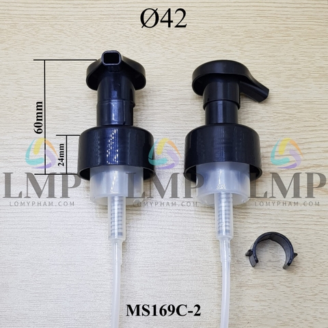 Đầu bơm tạo bọt có khóa Ø42