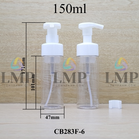 Chai tạo bọt nắp có khóa ( VN )