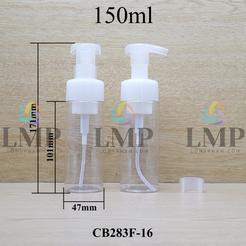 Chai tạo bọt nắp có khóa ( VN )