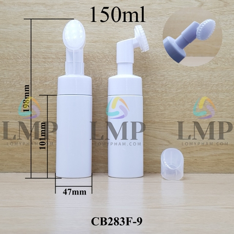 Chai tạo bọt đầu massage oval ( VN )