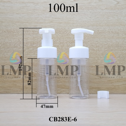 Chai tạo bọt nắp có khóa ( VN )