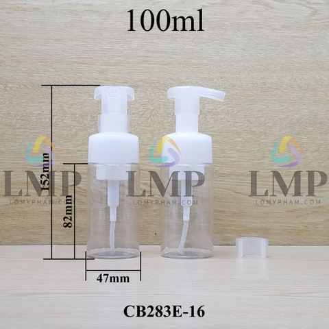 Chai tạo bọt nắp có khóa ( VN )