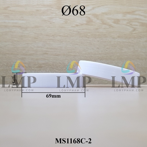 Nắp nhựa trơn Ø68
