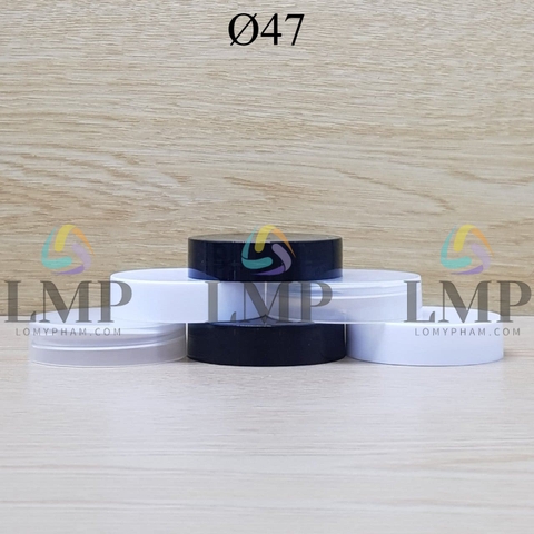 Nắp nhựa trơn Ø47
