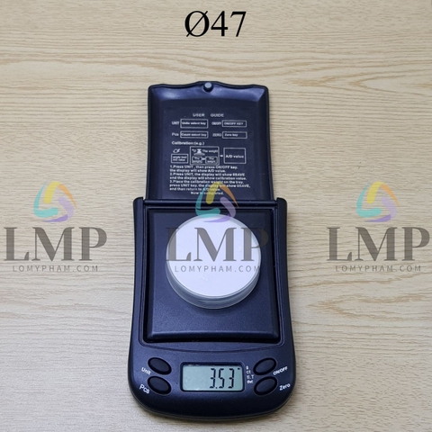 Nắp nhựa trơn Ø47