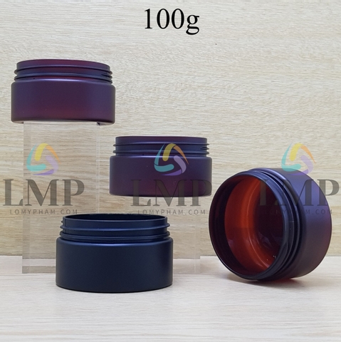 Thân hũ PET phun mờ 100g cổ Ø68