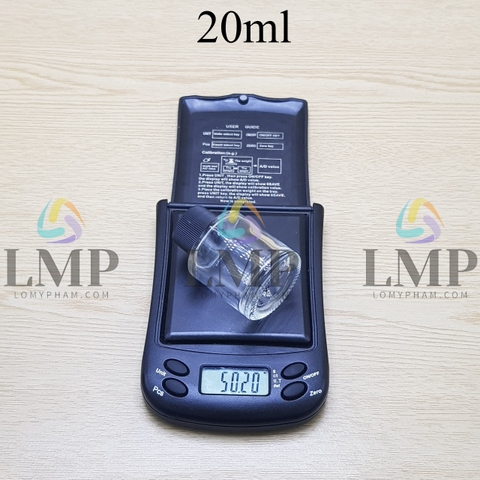 Chai thủy tinh nắp vặn sọc