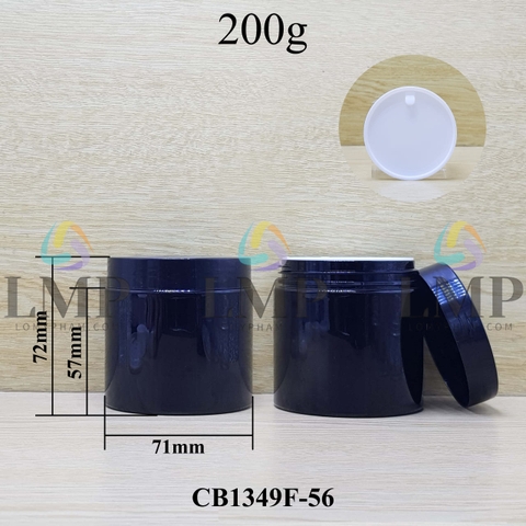 Hũ PET nắp nhựa 200g