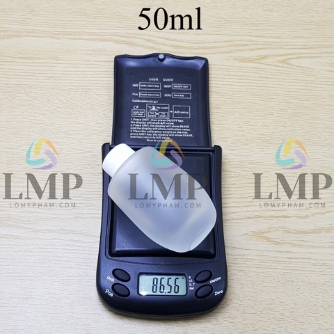 Chai thủy tinh bầu nắp vặn trơn