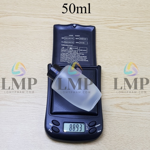 Chai thủy tinh bầu nắp vặn trơn