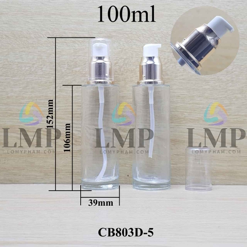 Chai thủy tinh đầu xịt giọt xi