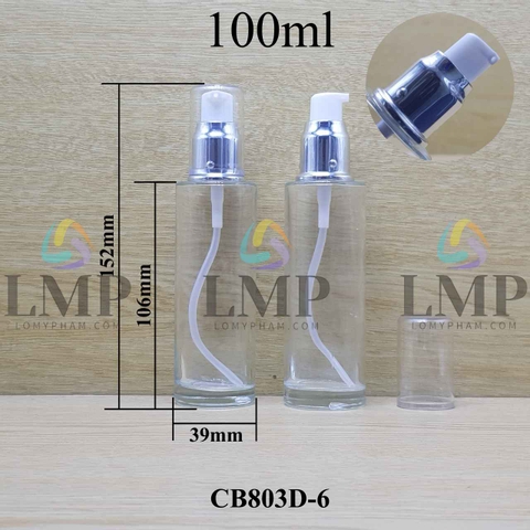 Chai thủy tinh đầu xịt giọt xi