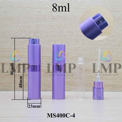 Chai nước hoa CK tròn 8ml