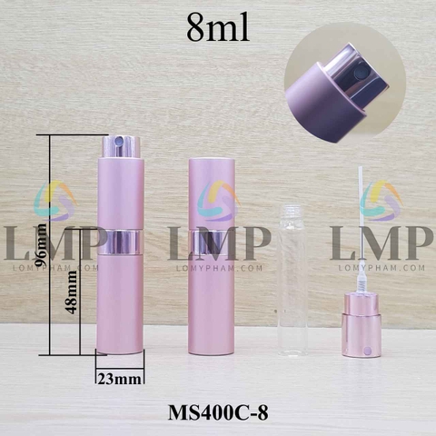 Chai nước hoa CK tròn 8ml