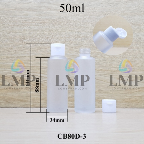 Chai thủy tinh nắp bật sọc