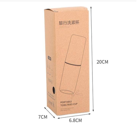 Hộp du lịch đựng bàn chải, kem đánh răng 5 trong 1