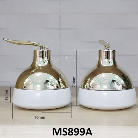 Hũ TT trắng nhũ nắp vàng bóng 60g