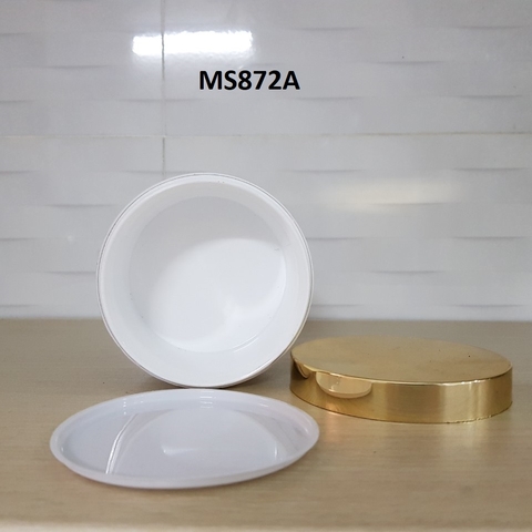 Hũ trắng nắp vàng 200g 250g