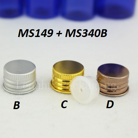 Chai xanh lá vai ngang nắp nhôm cuốn 100ml