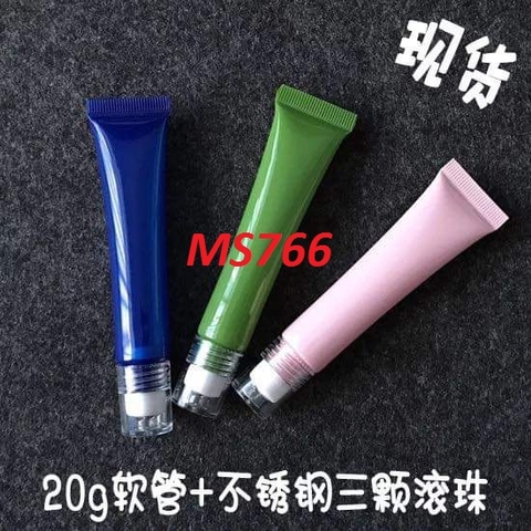 Tuýp bóng 3 đầu bi lăn sắt 20ml