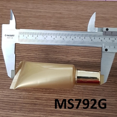 Tuýp vàng nhũ nắp kiểu G 23g