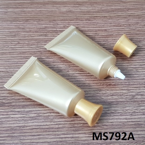 Tuýp vàng nhũ nắp kiểu A 23g