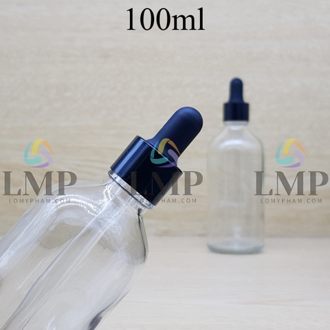Chai tinh dầu nắp bóp khoen nhôm 100ml