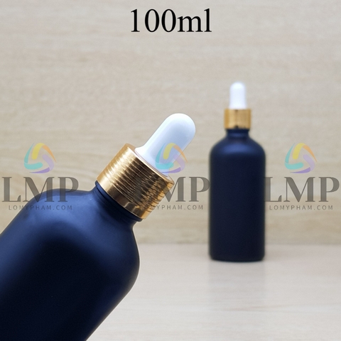 Chai tinh dầu phun mờ nắp bóp khoen nhôm 100ml