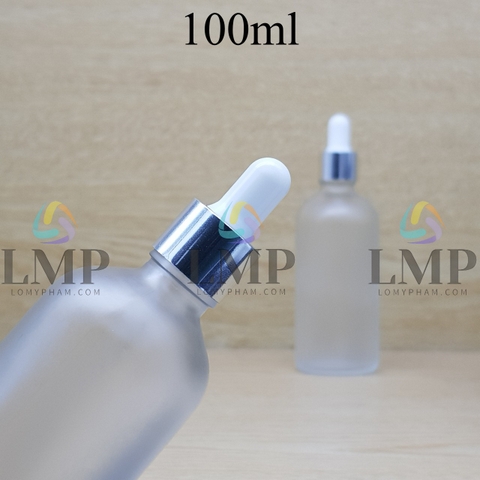 Chai tinh dầu phun mờ nắp bóp khoen nhôm 100ml