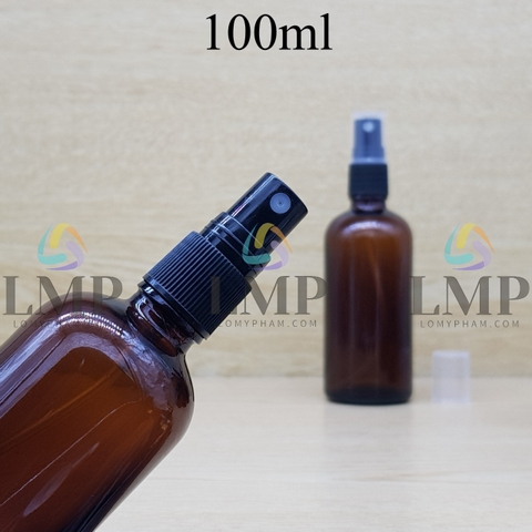 Chai tinh dầu phun sương sọc 100ml