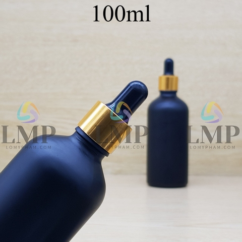 Chai tinh dầu phun mờ nắp bóp khoen nhôm 100ml
