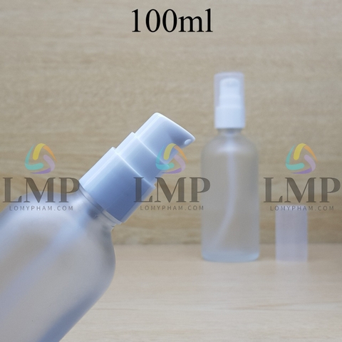 Chai tinh dầu phun mờ đầu xịt giọt KO viền 100ml
